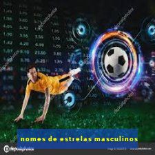 nomes de estrelas masculinos